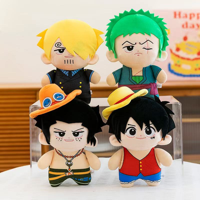 Kids Toys Doll - Anime 23cm Plush toys Luffy Zoro
