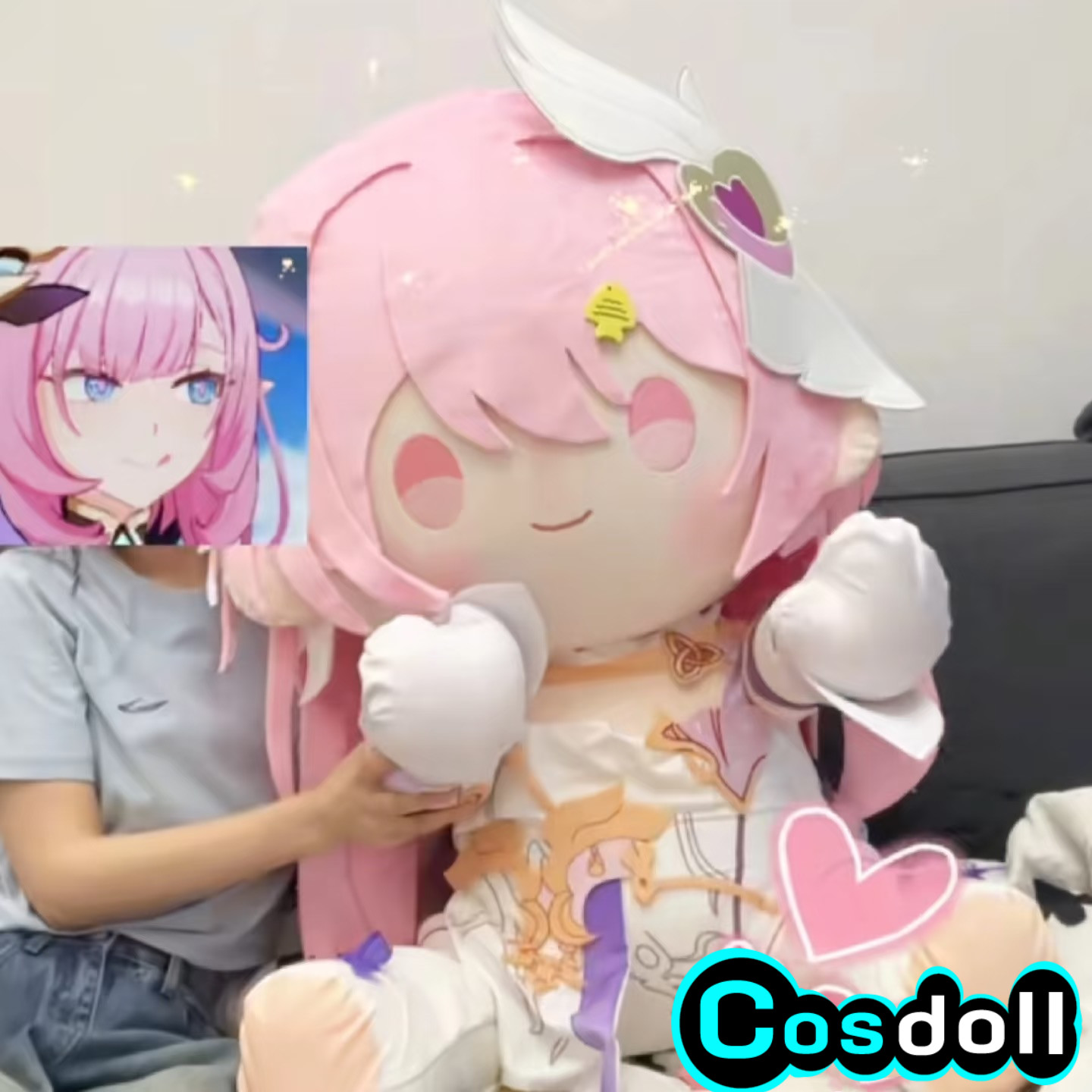 Kids Toys Doll - 80cm Honkai Impact 3 Elysia Stuffed
