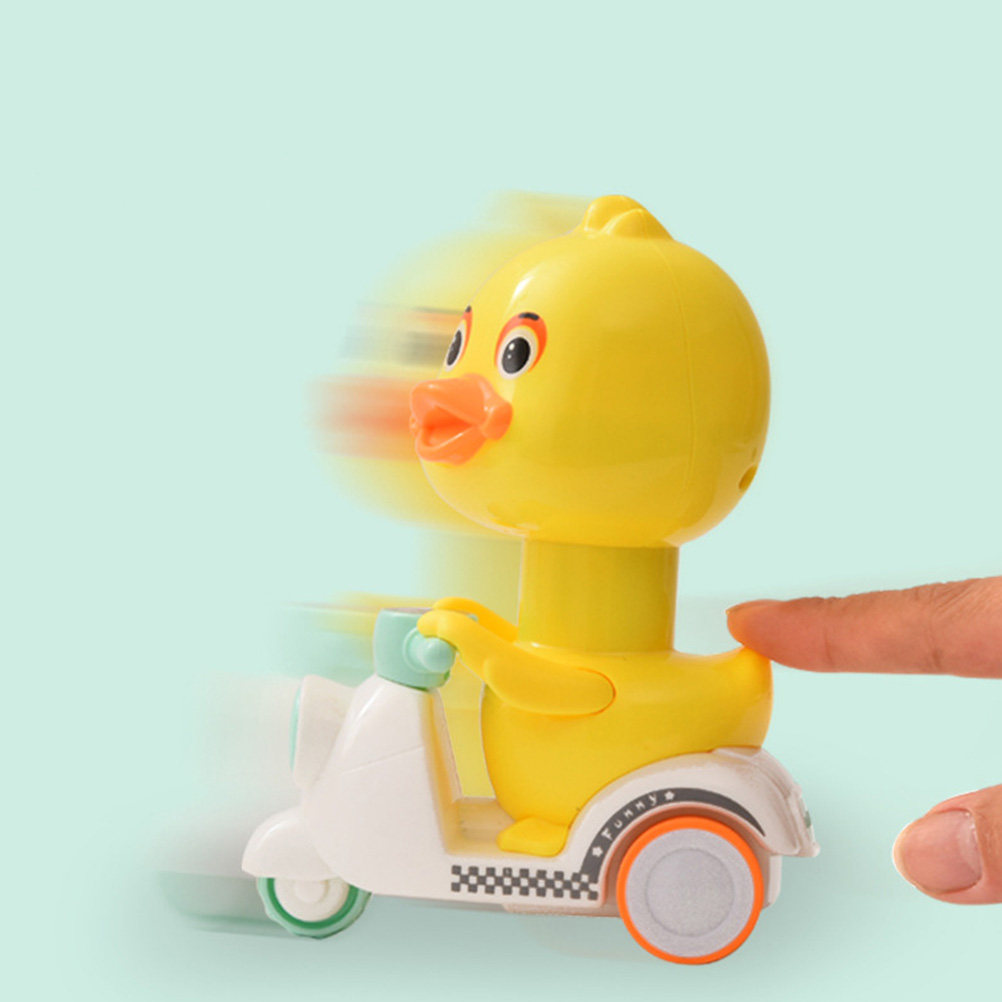 Kids Toys Yellow - 3Pcs Small Yellow Duck Press Type