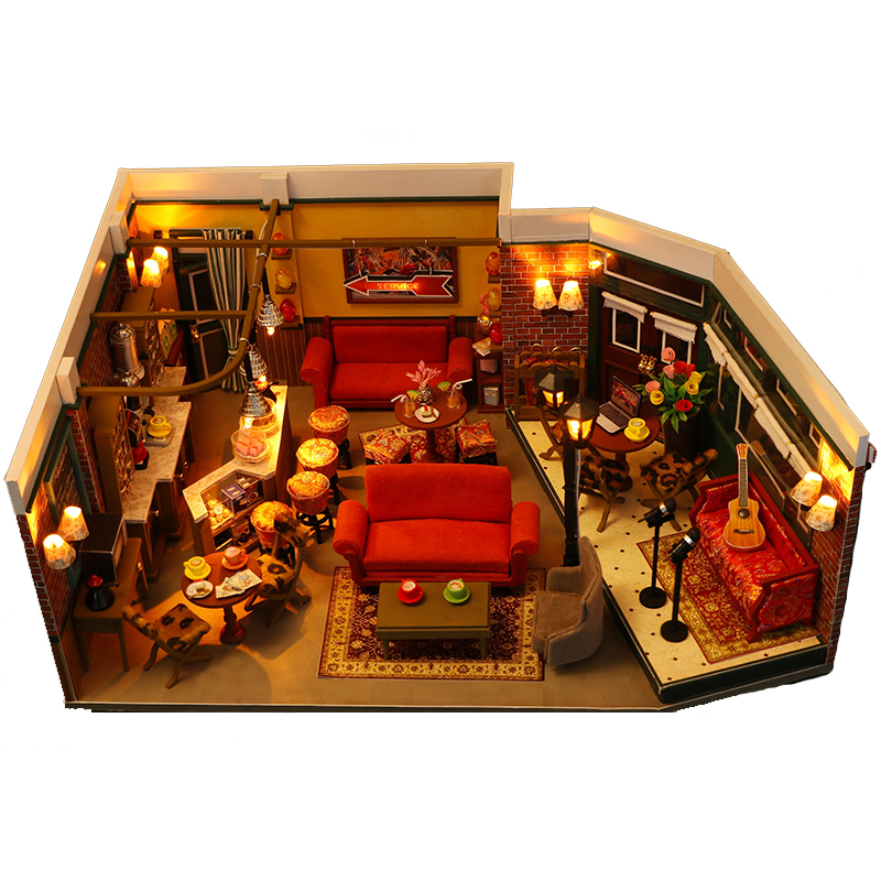 Kids Toys Nyc - DIY Wooden Friends New York Cafe