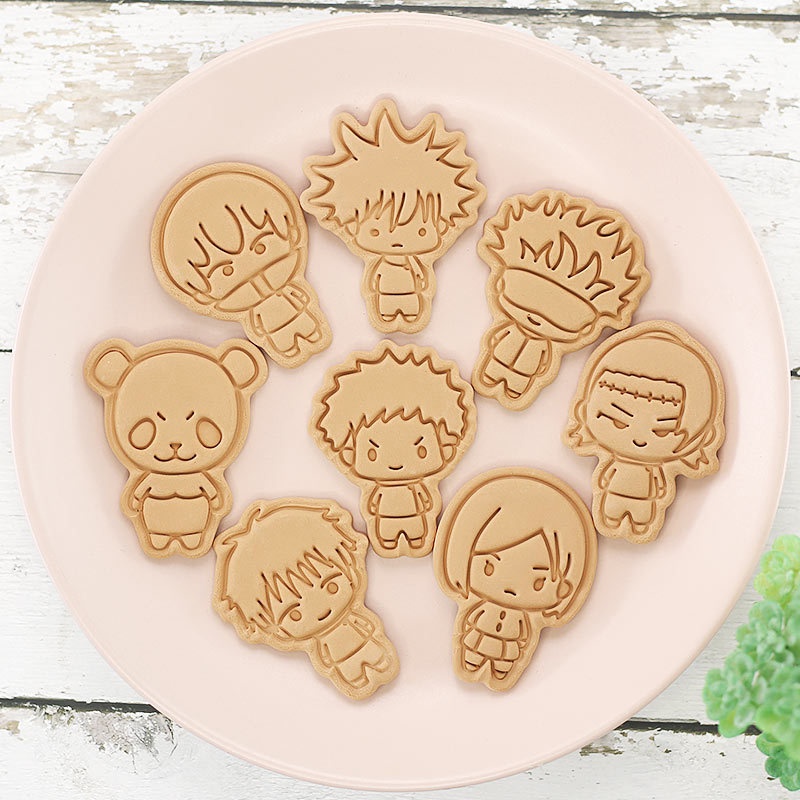 8pcs Jujutsu Kaisen Cake Cooki - Kids Toys Kitchen recension och pris