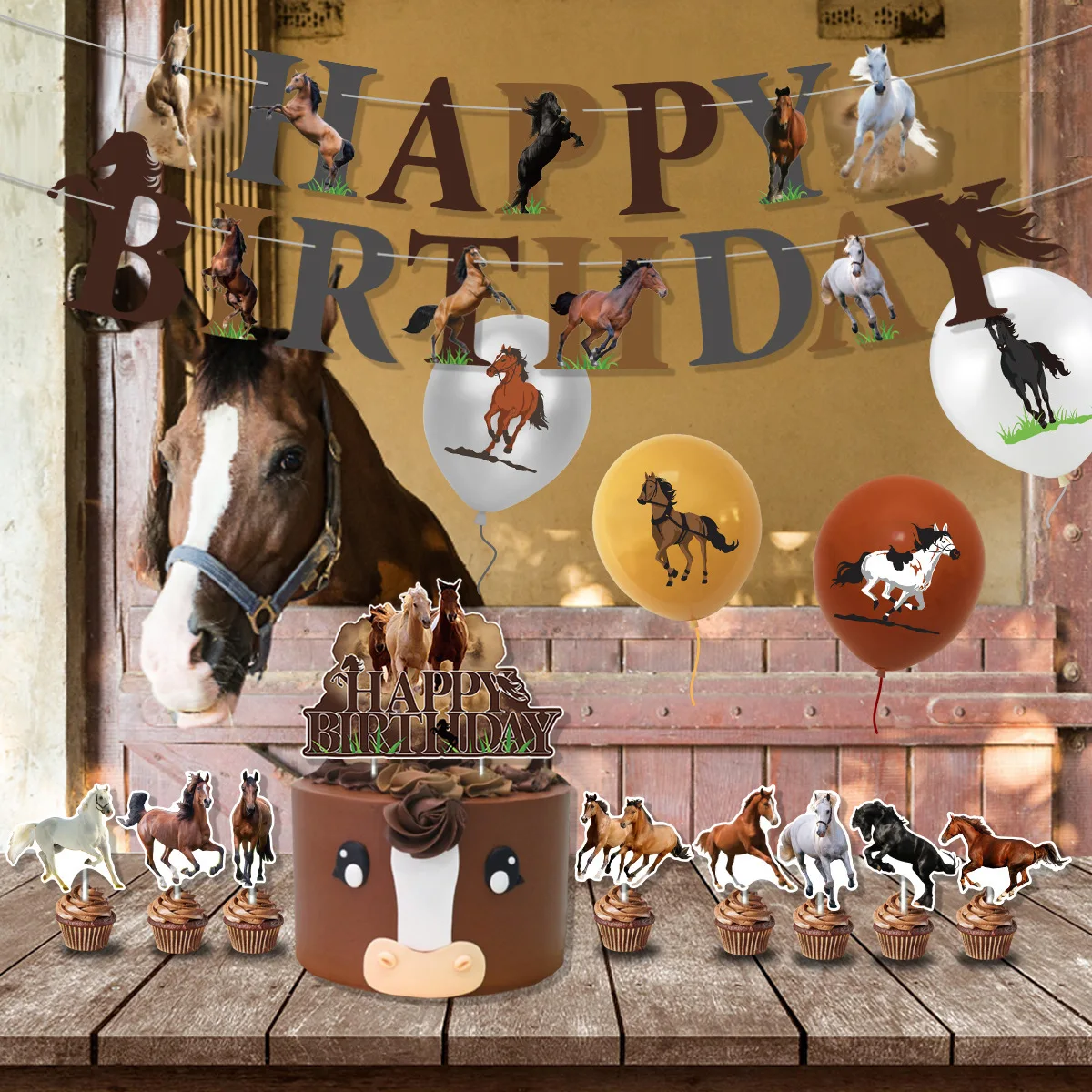 Horse Racing Birthday Party De - Banner Kids Toys recension och pris