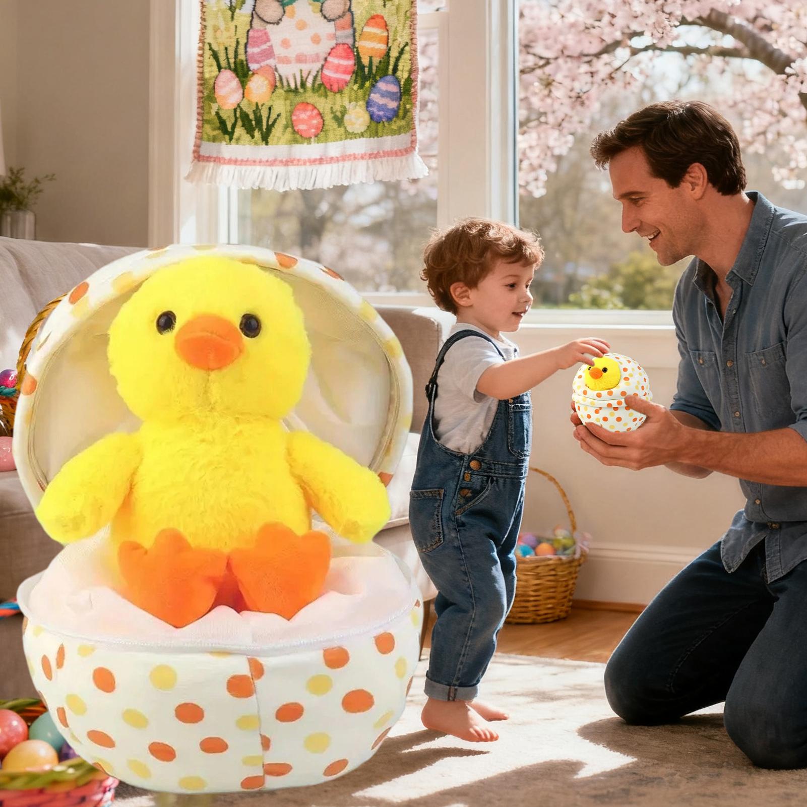 Animal Plush Toys Easter Decor - Kids Zip Toys recension och pris