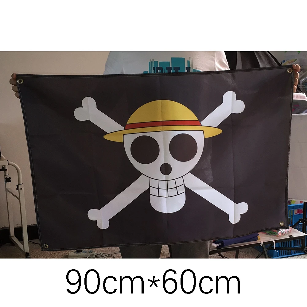 One Piece Jolly Roger Wall Ban - Banner Kids Toys recension och pris