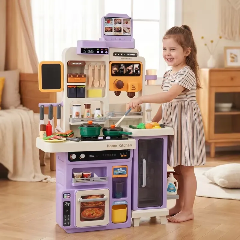 90cm Large Pretend Play Kitche - Kids Toys Kitchen recension och pris