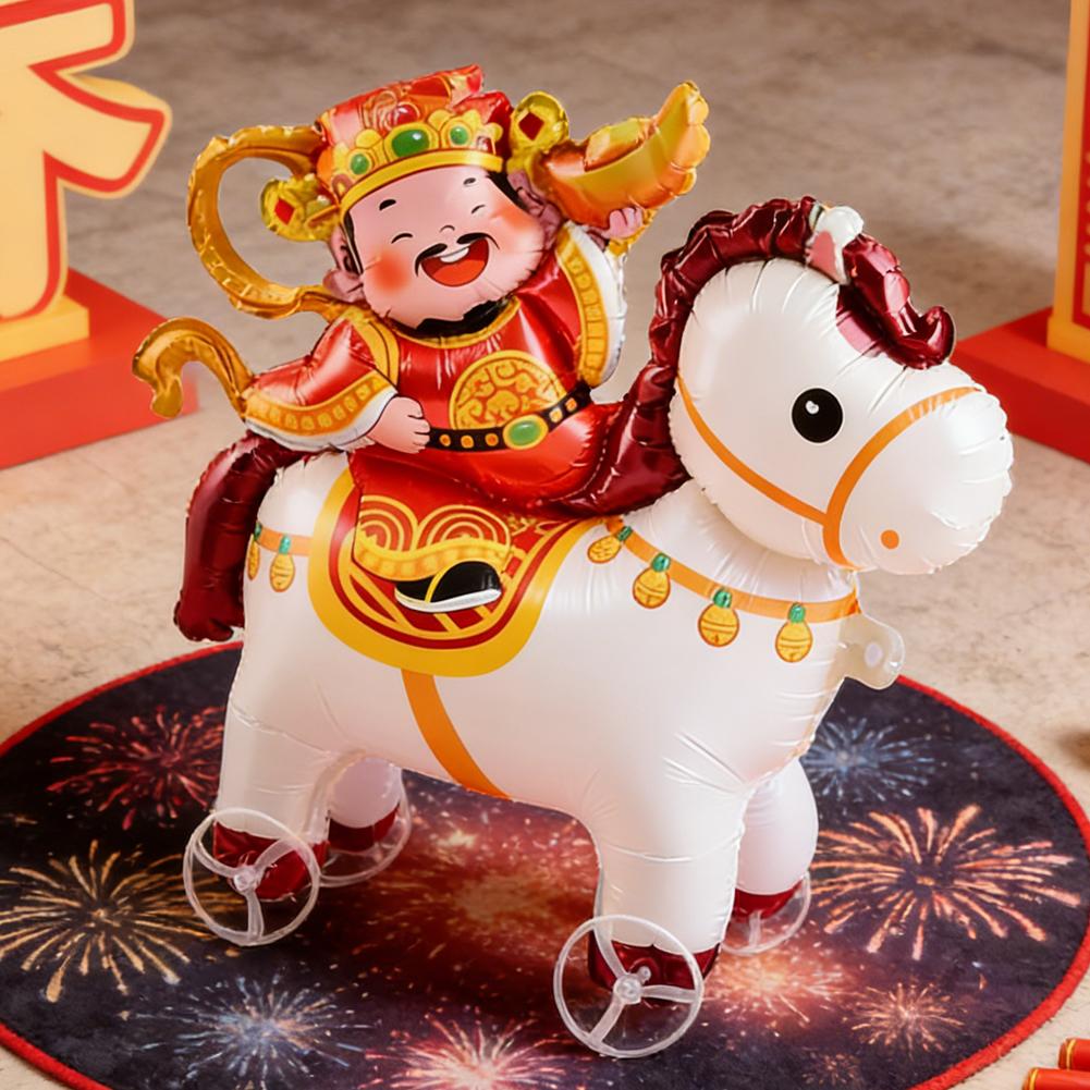 Cartoon Animal Theme 3D Balloo - Kids Toys Horse recension och pris