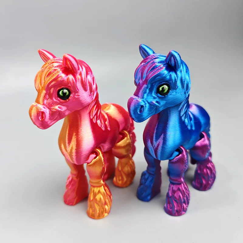 3D Printed Multi-joint Movable - Kids Toys Horse recension och pris