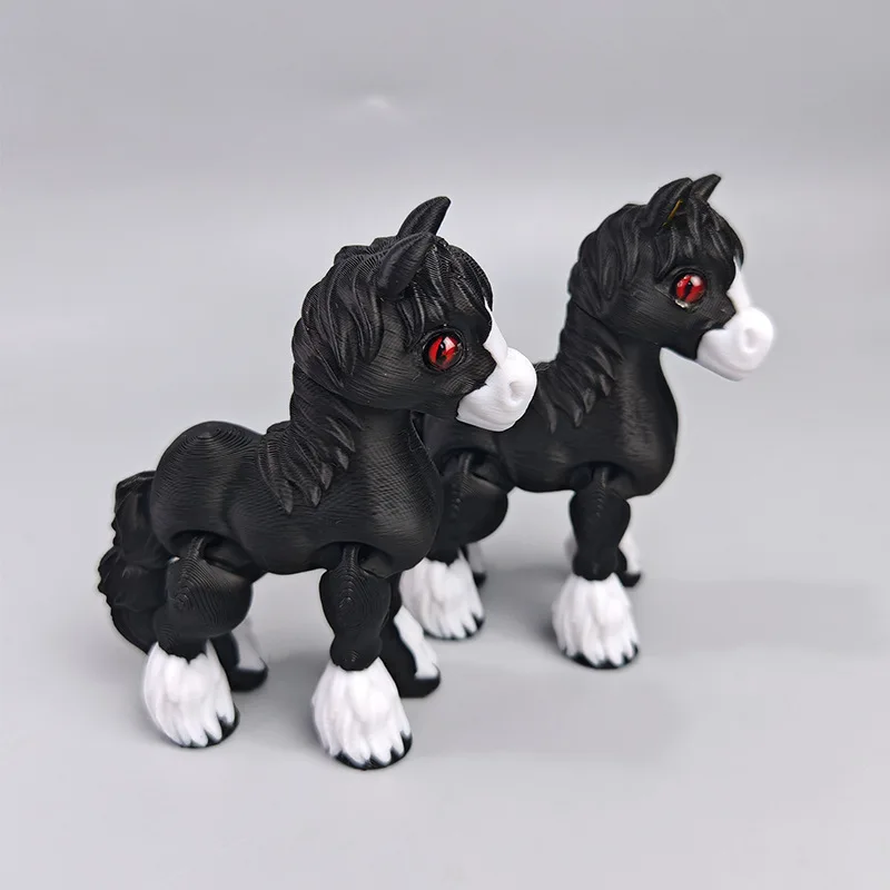 3D Printed Multi-joint Movable - Kids Toys Horse recension och pris