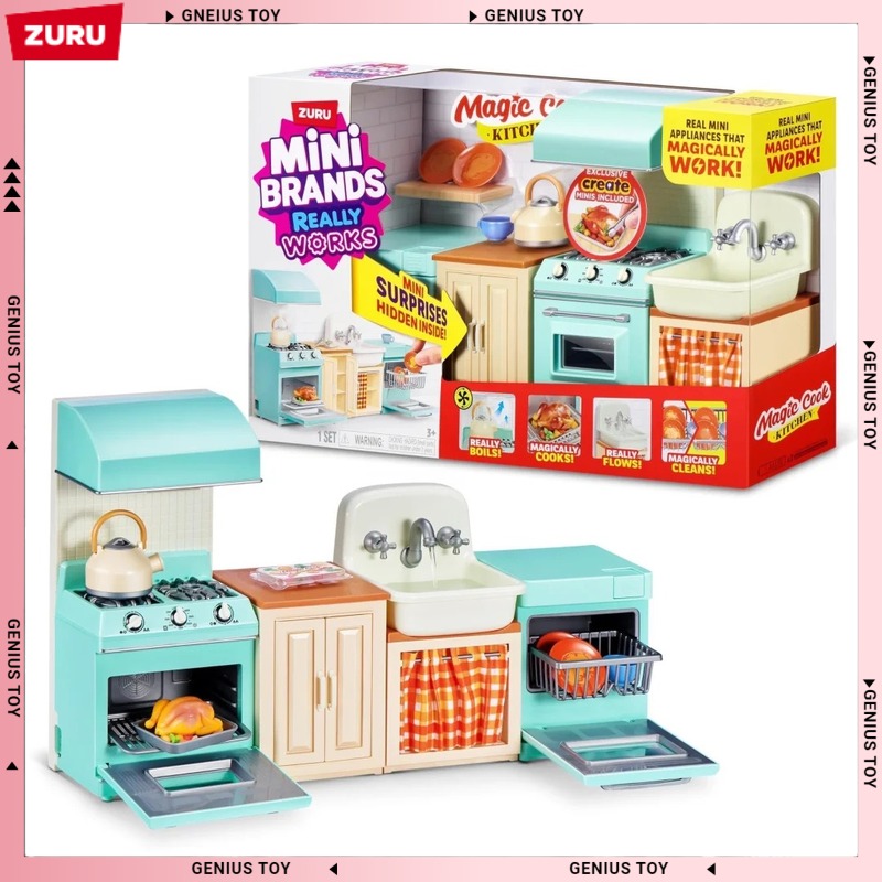 Zuru Mini Brands Magic Cook Ki - Kids Toys Kitchen recension och pris