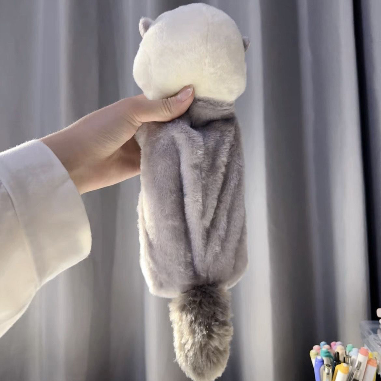 Creative Plush Toy Pencil Case - Kids Toys Bag recension och pris