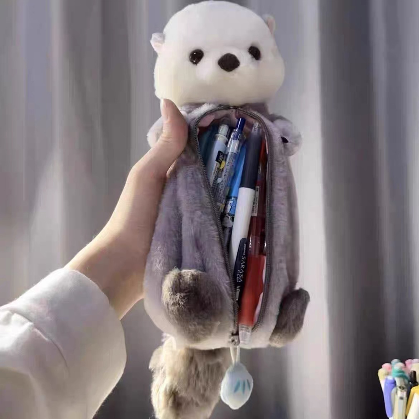 Creative Plush Toy Pencil Case - Kids Toys Bag recension och pris