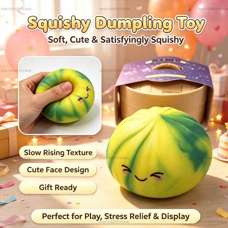 2026New Rainbow Color Dumpling - Kids Toys Bag recension och pris