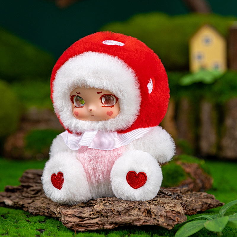 14cm Mushroom Girl Vinyl Plush - Kids Toys Doll recension och pris