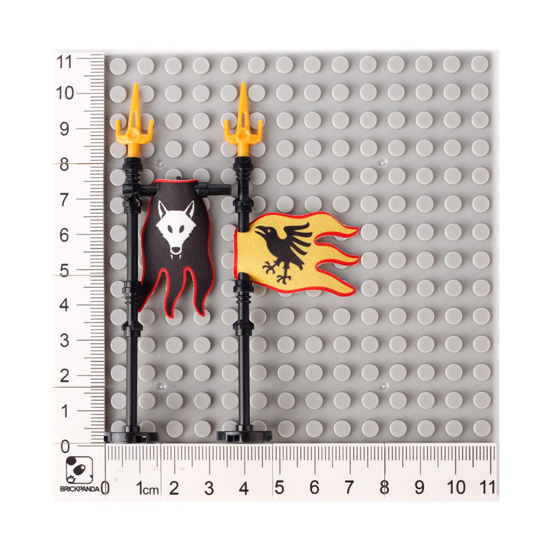 MOC Castle Flag Building Block - Banner Kids Toys recension och pris