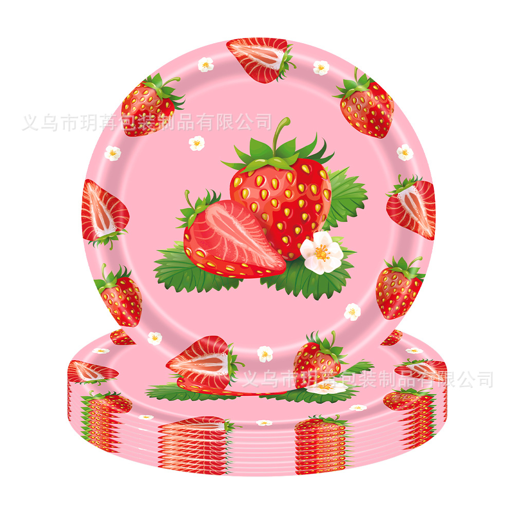 Strawberry Fruit Theme Birthda - Banner Kids Toys recension och pris