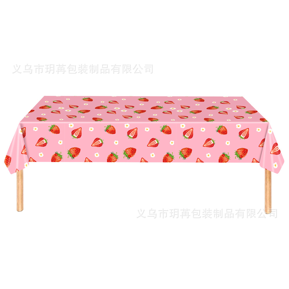 Strawberry Fruit Theme Birthda - Banner Kids Toys recension och pris