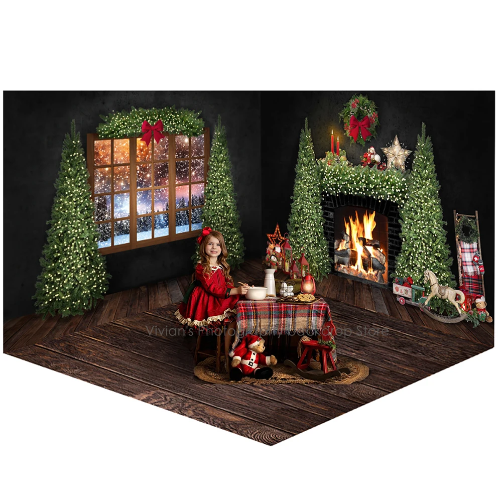 Christmas Polar Night Bacdrop  - Banner Kids Toys recension och pris