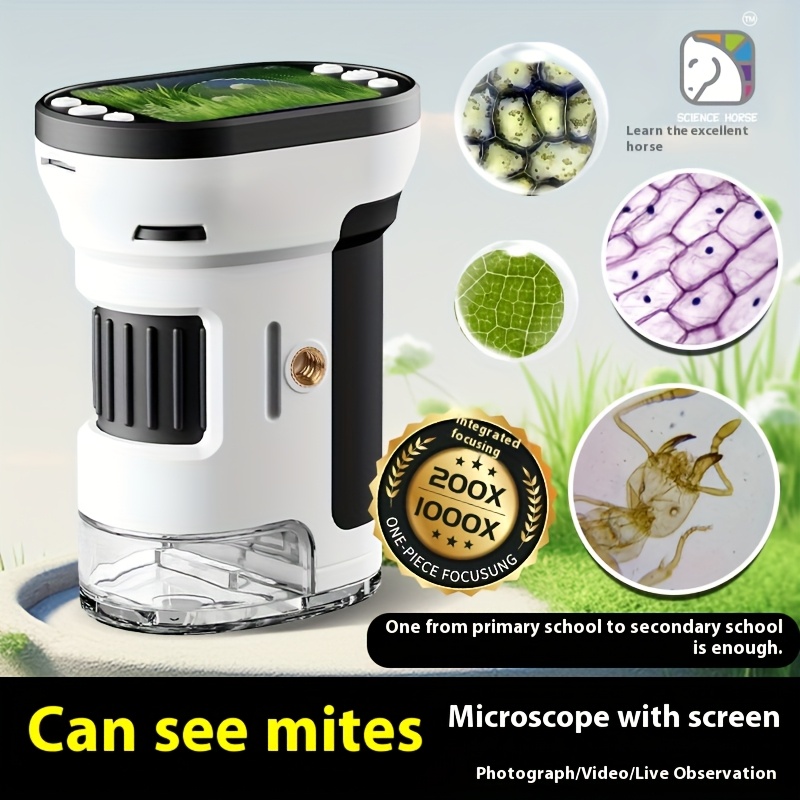 Kids Microscope Biological Kit - Kids Toys Horse recension och pris