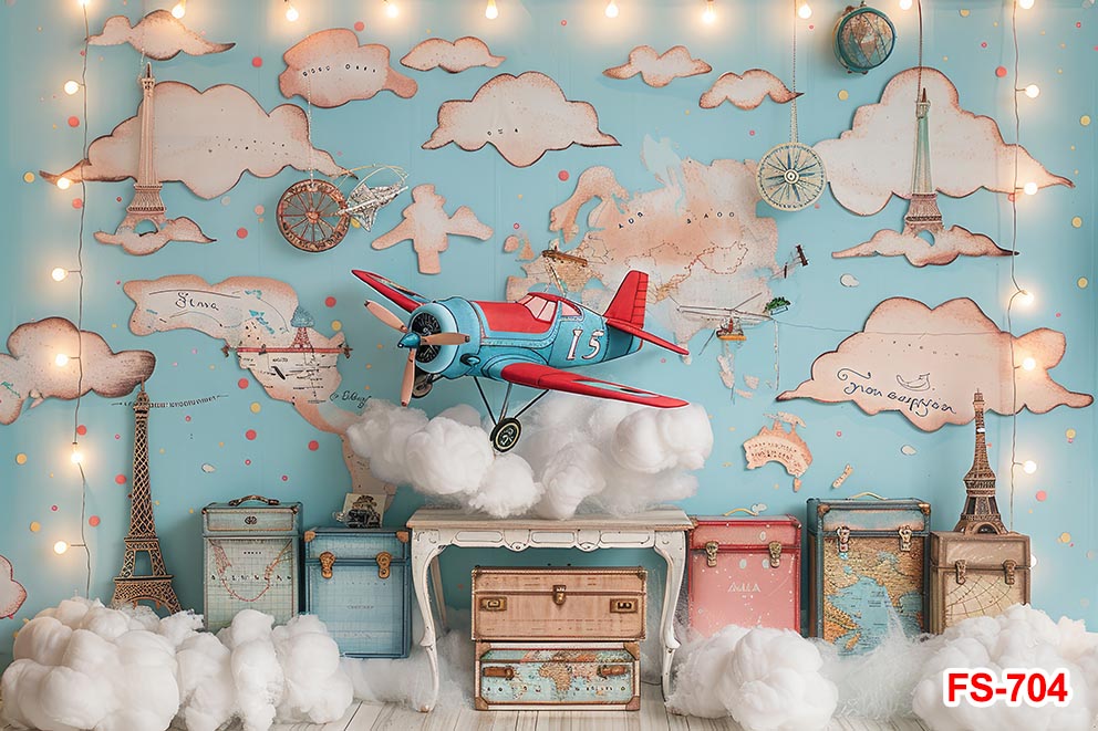 Birthday Backdrop Wooden Toy A - Banner Kids Toys recension och pris