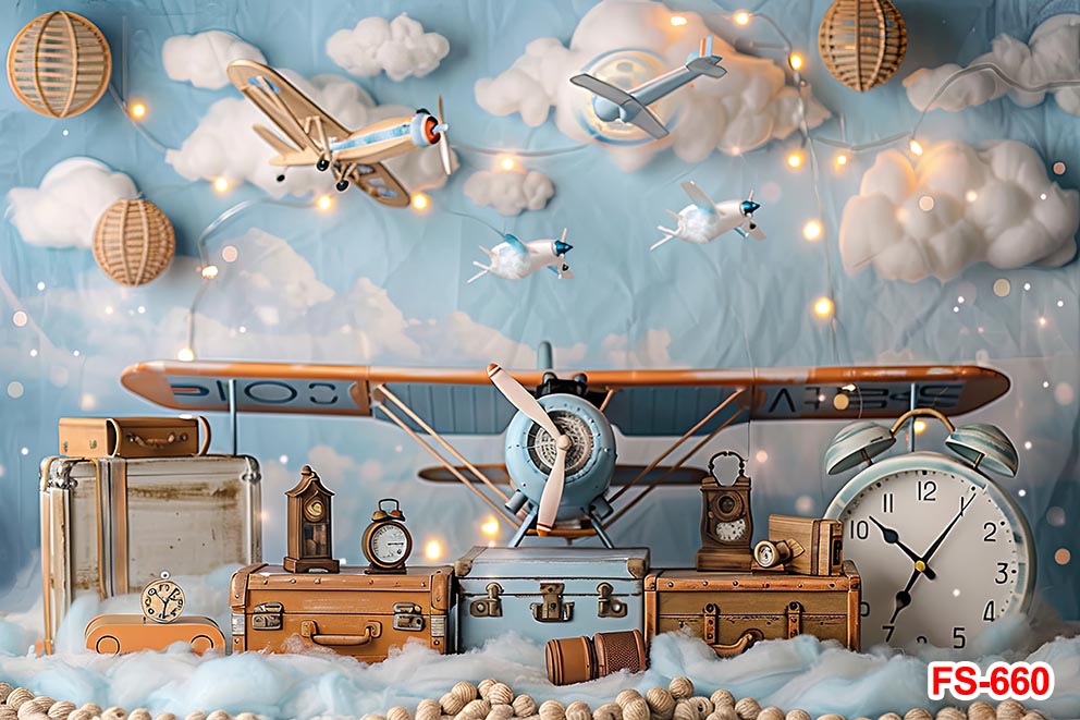 Birthday Backdrop Wooden Toy A - Banner Kids Toys recension och pris