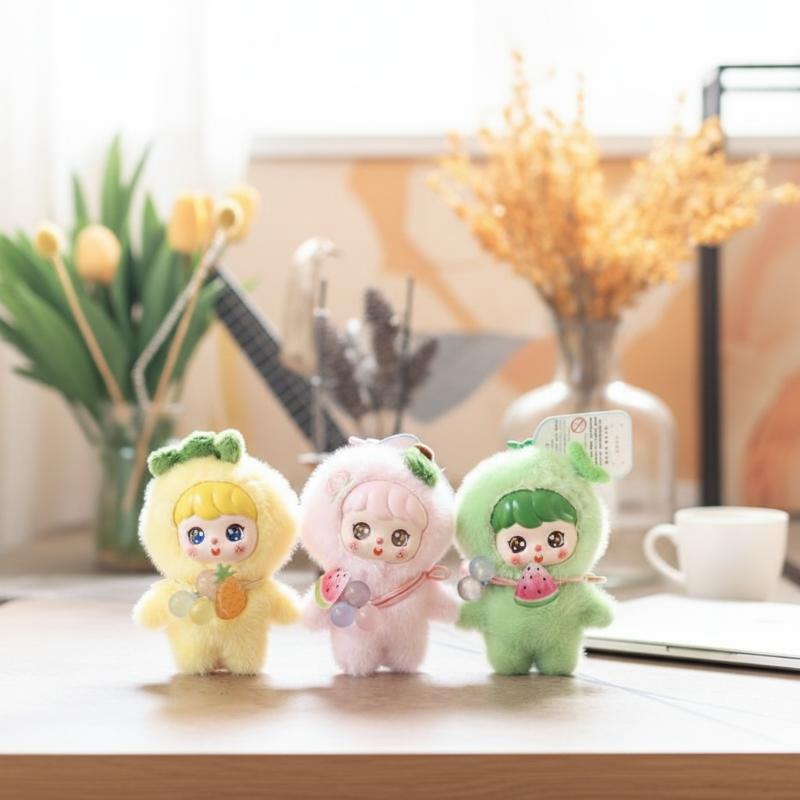 Cute Fruit Plush Doll Keychain - Kids Toys Doll recension och pris