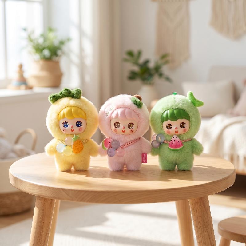 Cute Fruit Plush Doll Keychain - Kids Toys Doll recension och pris