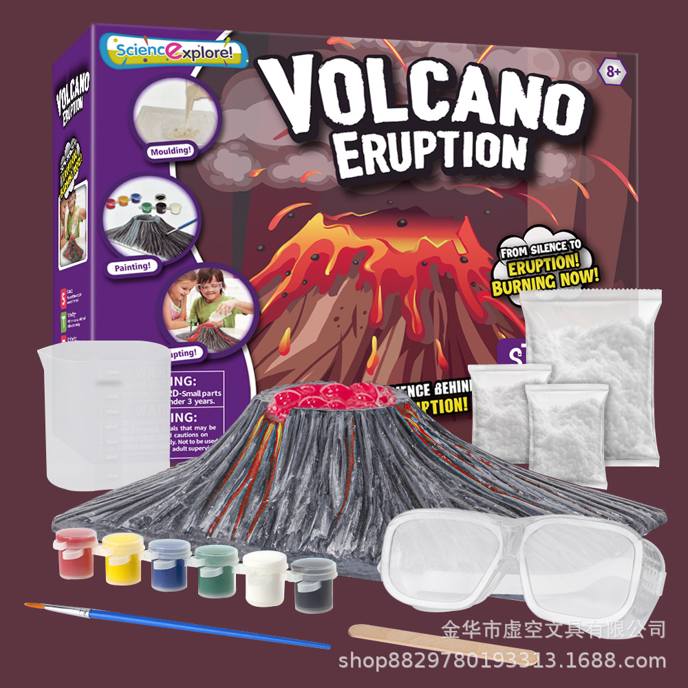DIY Kids Science Experiment To - Volcano Experiment Kit recension och pris
