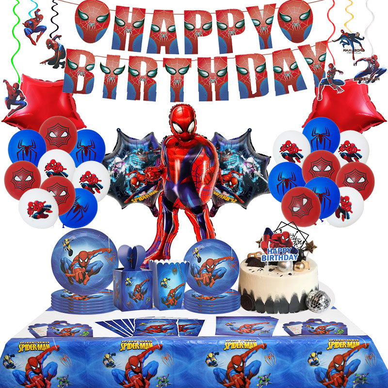 S-pider-Man Birthday Party Dec - Banner Kids Toys recension och pris