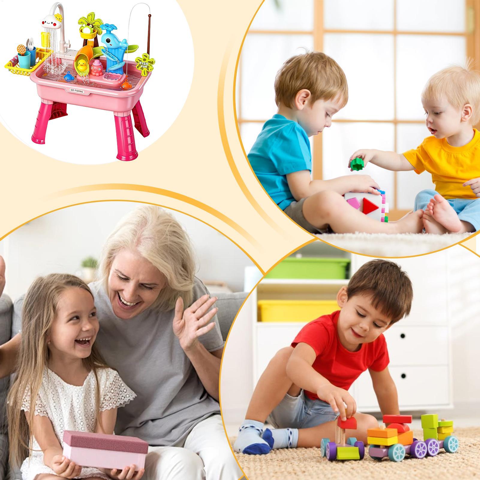 Kids Electric Play Sink with R - Kids Toys Kitchen recension och pris