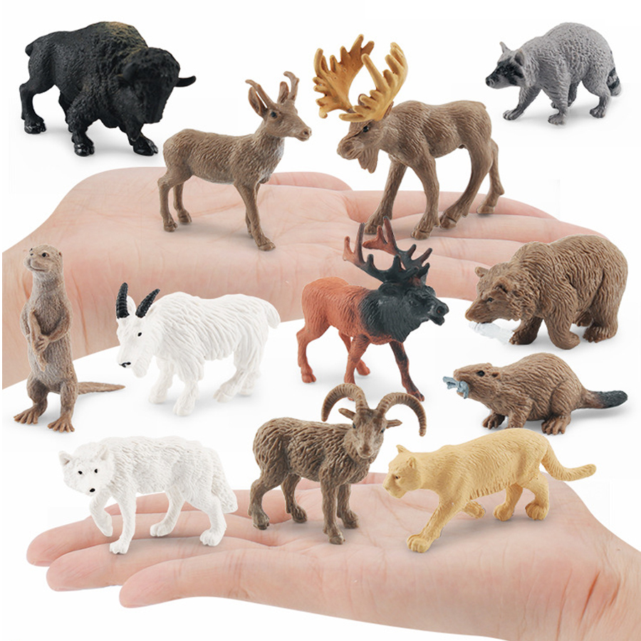 Realistic North American Anima - Kids Toys China recension och pris