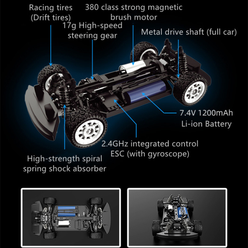 ESP Stability System 4WD RC Ra - Kids Toys Under 300 recension och pris