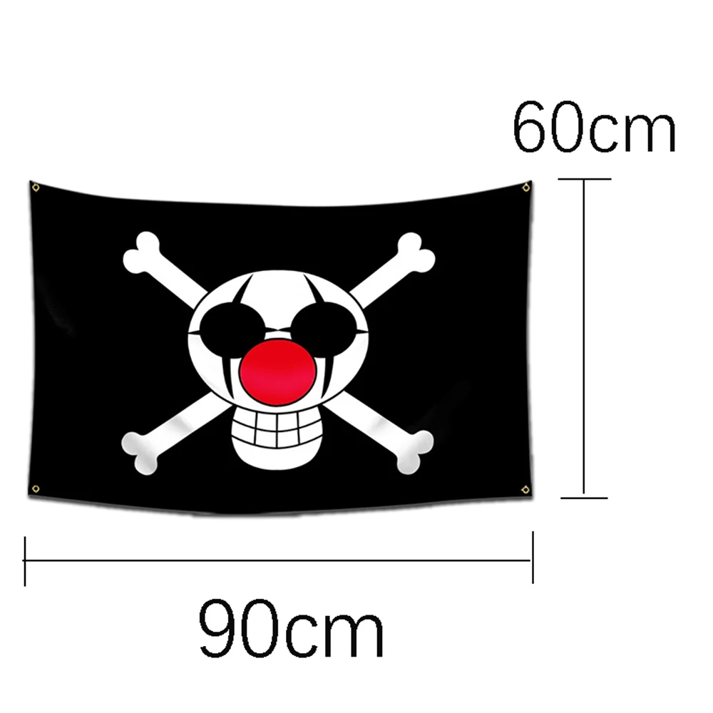 Luffy Zoro Pirate Emblem Flag  - Banner Kids Toys recension och pris
