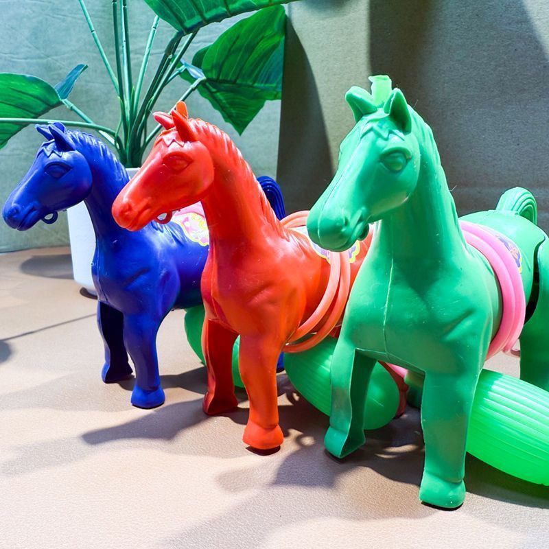 6PCS Pneumatic Powered Multi‑p - Kids Toys Horse recension och pris