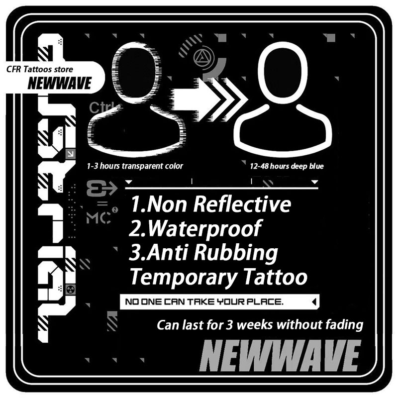 Fake Tattoo Minimal Thin Line  - Kids Toys Low Price recension och pris